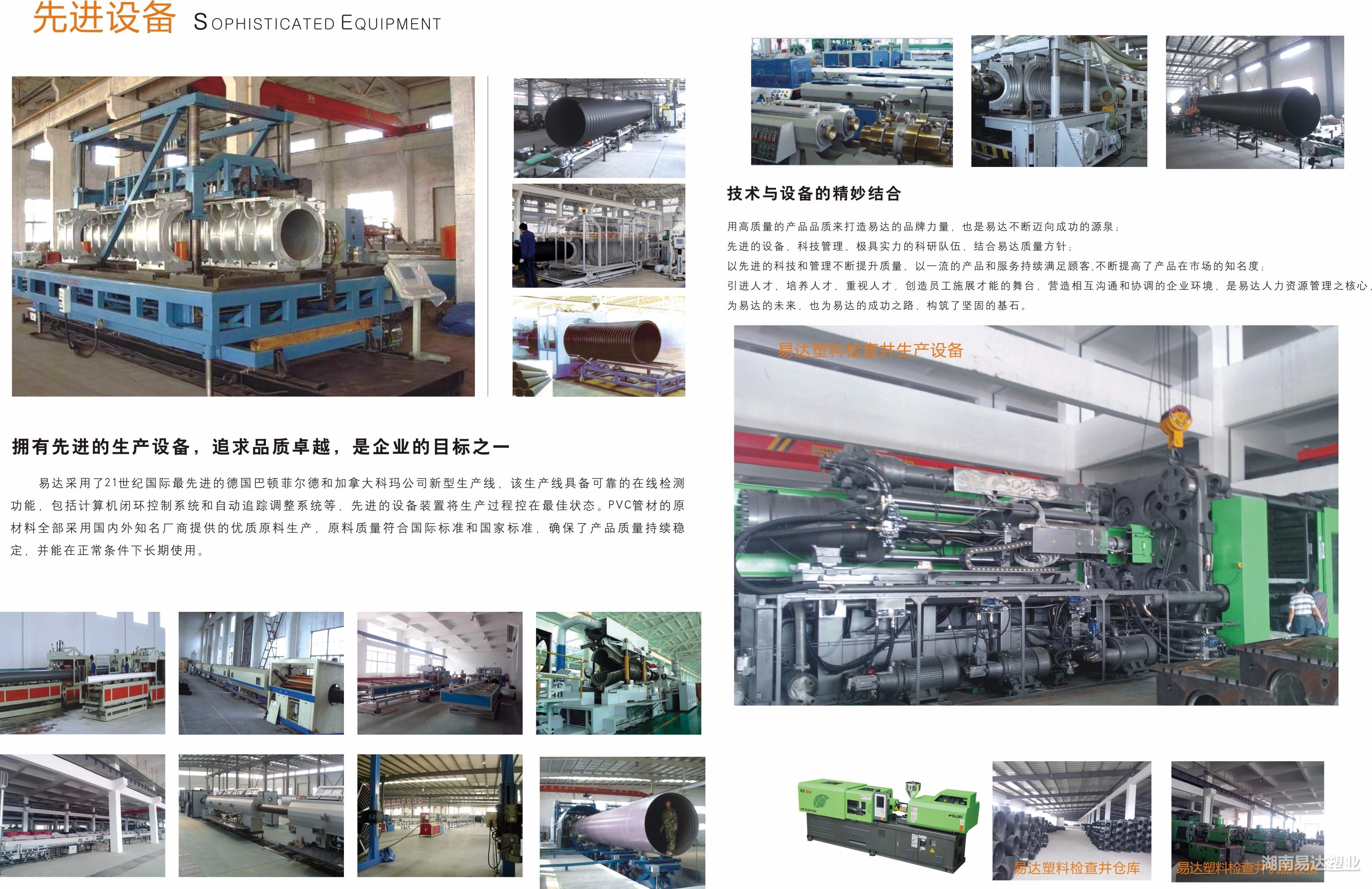 湖南易達(dá)塑業(yè)有限公司官網(wǎng)_PE鋼帶管_PE波紋管_PP-HM波紋管_PE纏繞管_PE給水管_CPVC電力管_路燈管_PE頂管_硅芯管